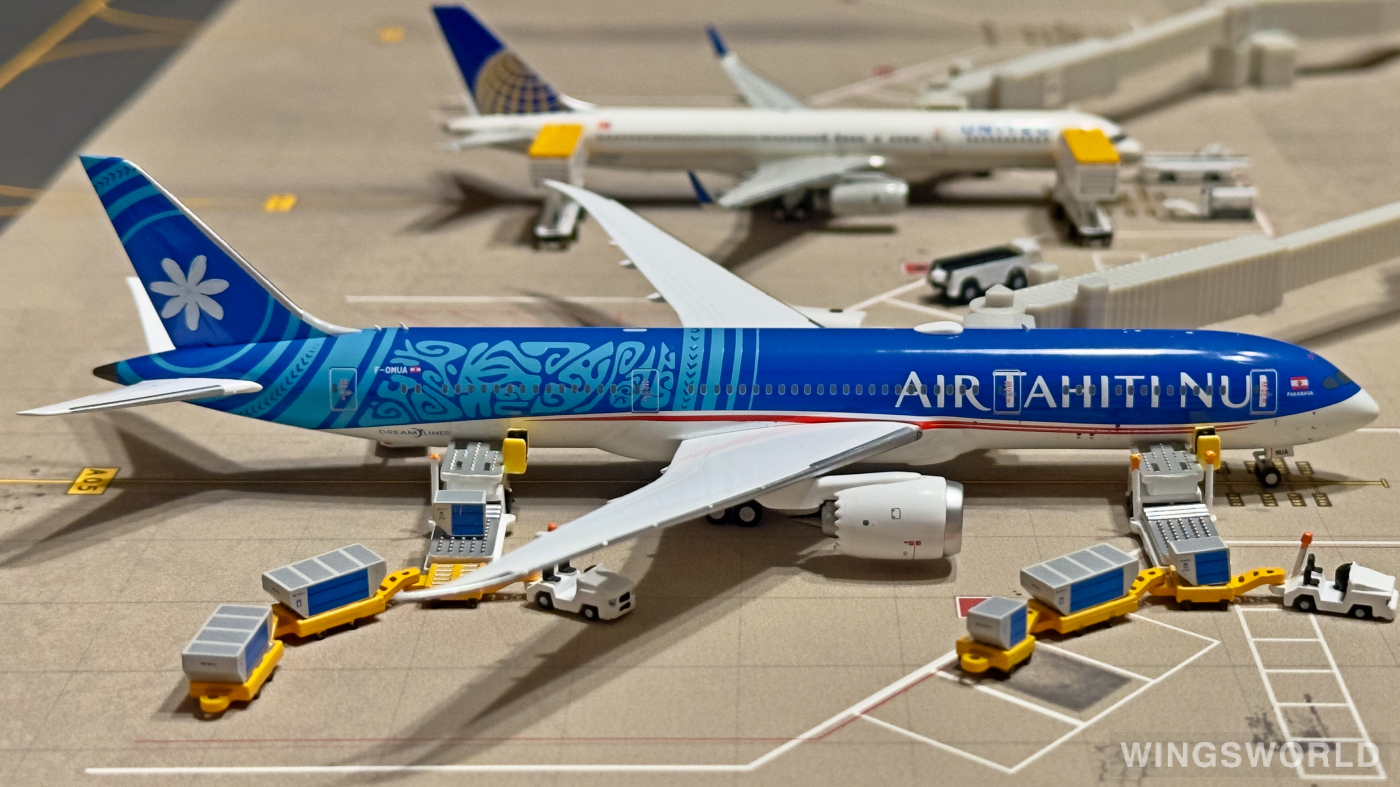 NGmodels 1:400 NG55102 Air Tahiti Nui 大溪地航空 Boeing 787-9 F-OMUA