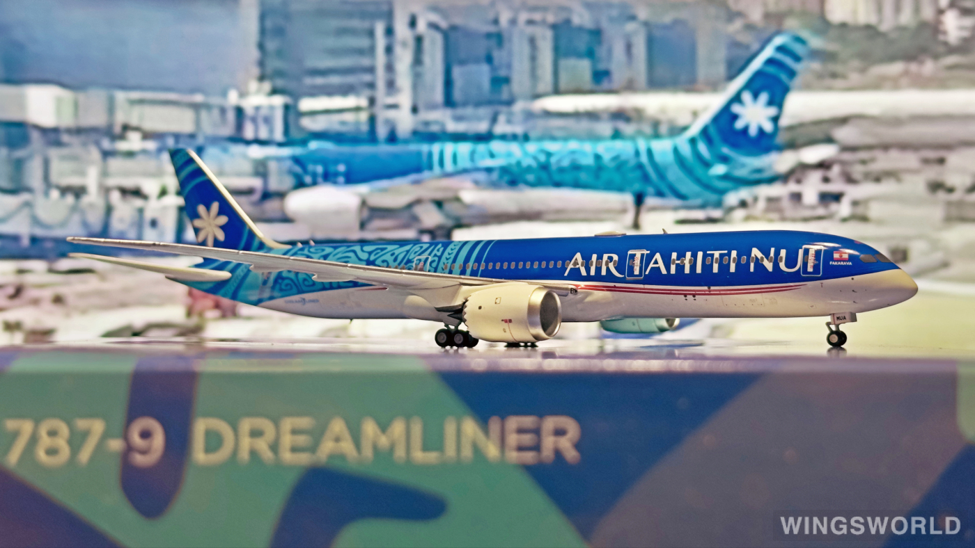 NGmodels 1:400 NG55102 Air Tahiti Nui 大溪地航空 Boeing 787-9 F-OMUA