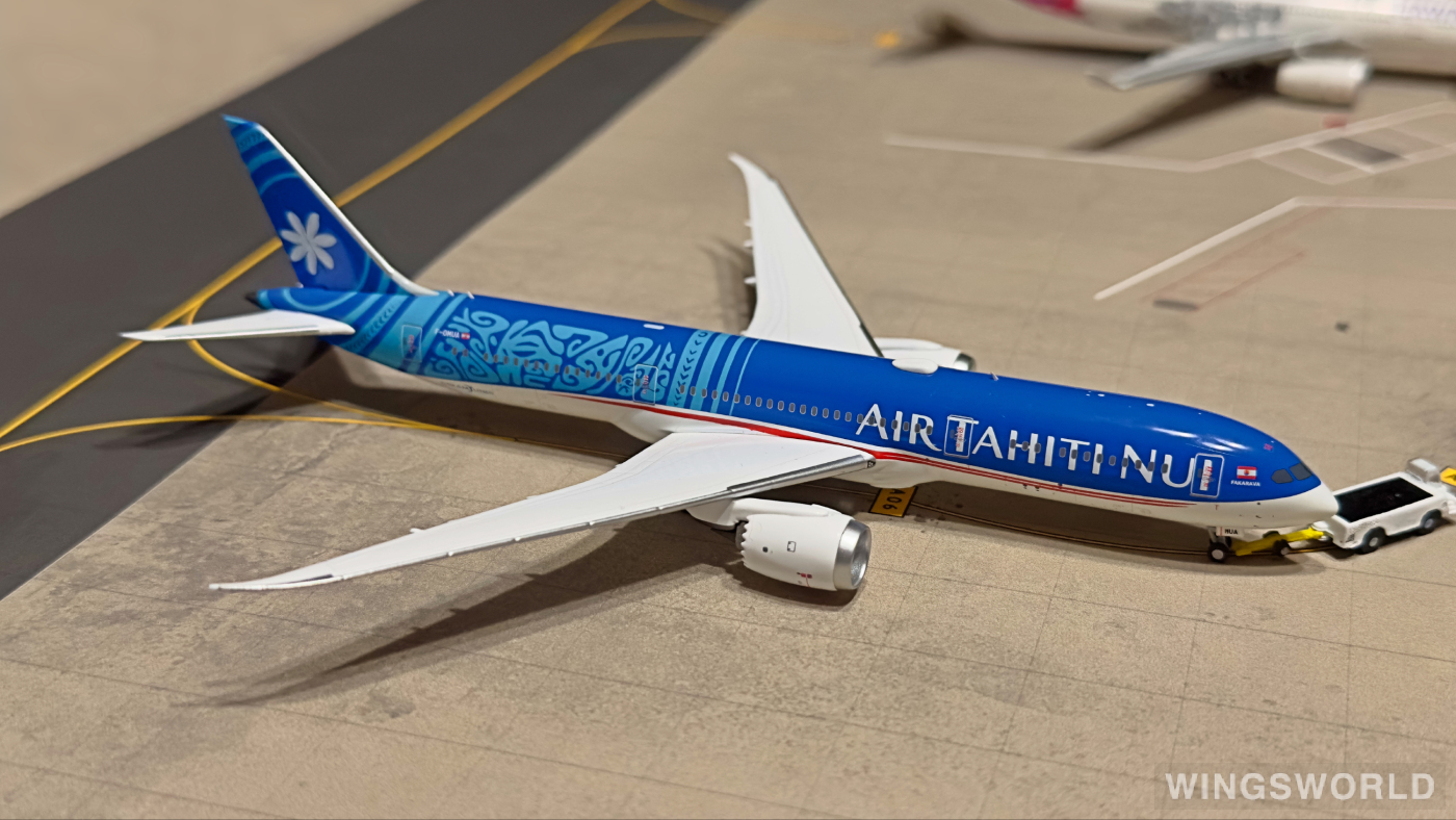 NGmodels 1:400 NG55102 Air Tahiti Nui 大溪地航空 Boeing 787-9 F-OMUA