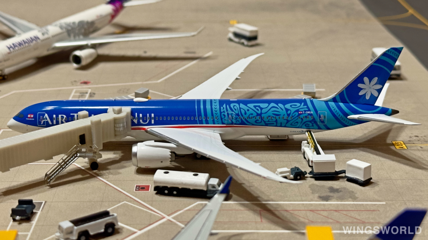 NGmodels 1:400 NG55102 Air Tahiti Nui 大溪地航空 Boeing 787-9 F-OMUA