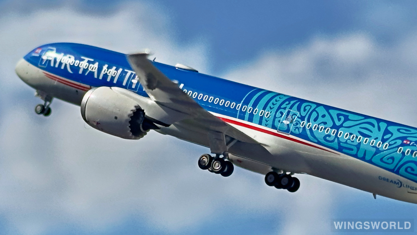 NGmodels 1:400 NG55102 Air Tahiti Nui 大溪地航空 Boeing 787-9 F-OMUA