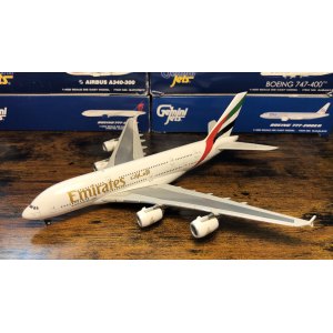 Emirates 阿联酋航空 Airbus A380-800 A6-EDE 2000s colors. With rolling gears. GJUAE1055 Geminijets 1:400