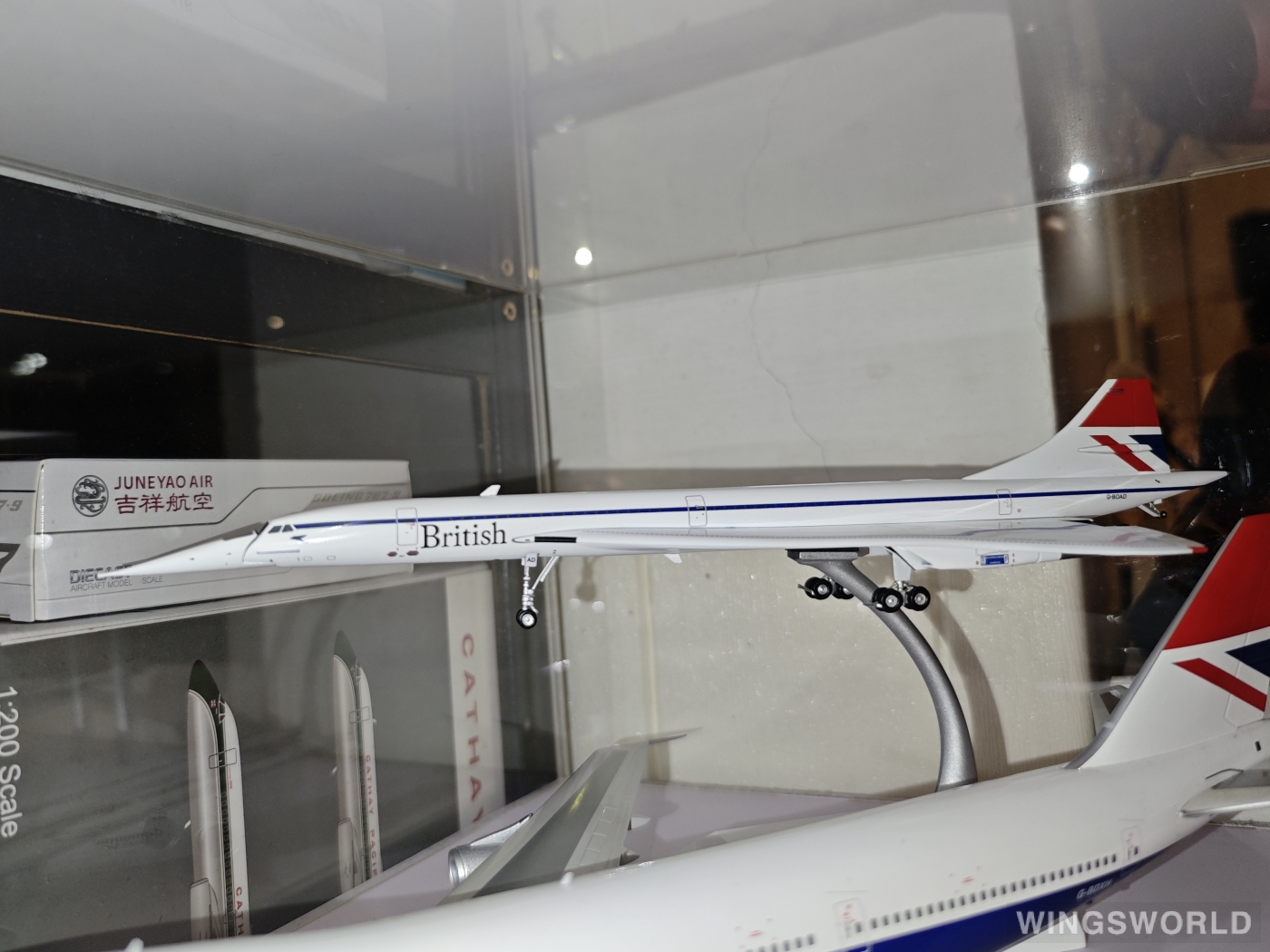 JC Wings 1:200 EW2COR001 British Airways 英国航空 Concorde G-BOAD