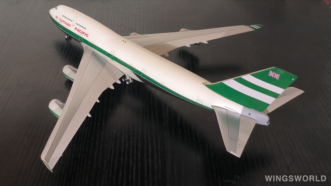 WB Models 1:200 WB-747-4-054 Cathay Pacific 国泰航空 Boeing 747-400 VR-HOP