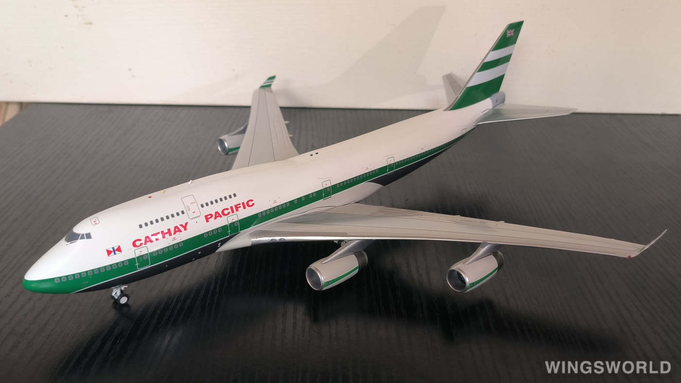 WB Models 1:200 WB-747-4-054 Cathay Pacific 国泰航空 Boeing 747-400 VR-HOP