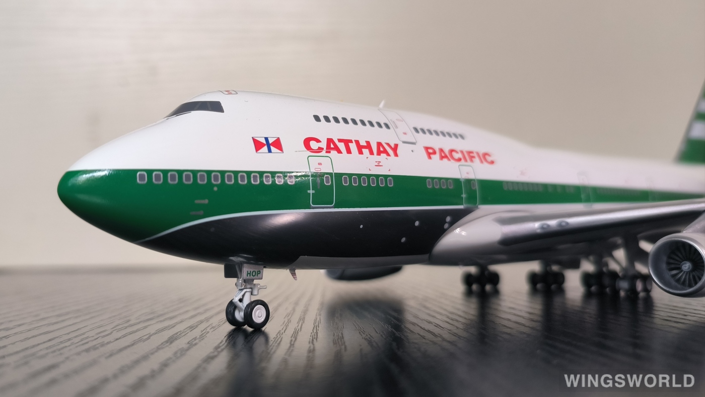 WB Models 1:200 WB-747-4-054 Cathay Pacific 国泰航空 Boeing 747-400 VR-HOP