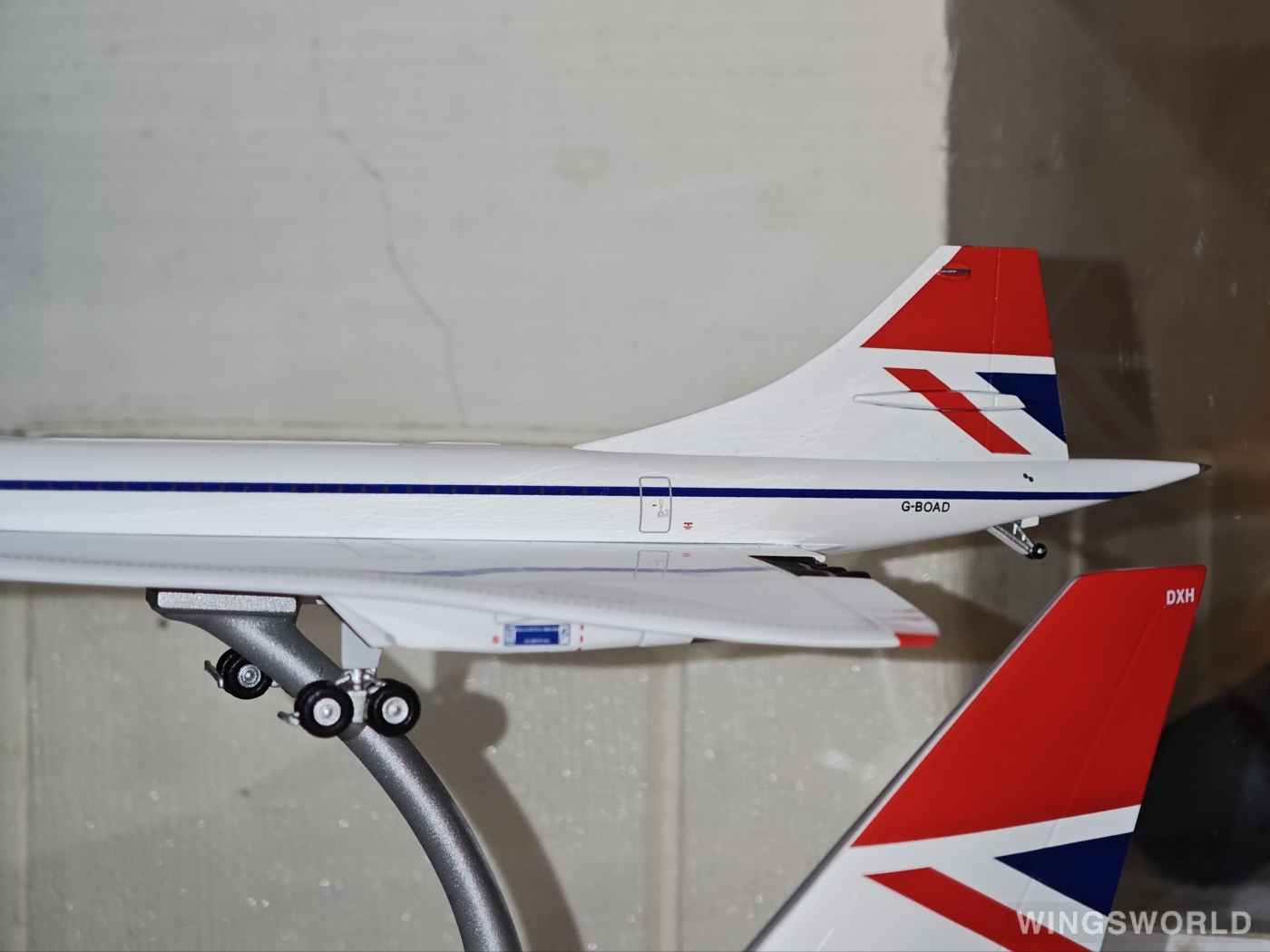 JC Wings 1:200 EW2COR001 British Airways 英国航空 Concorde G-BOAD