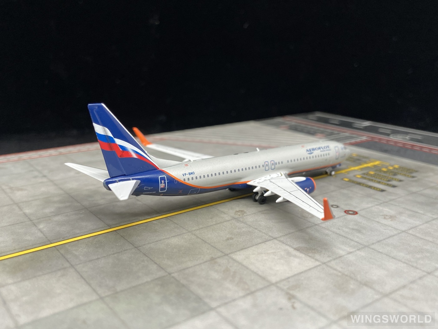 NGmodels 1:400 NG58019 Aeroflot 俄罗斯航空 Boeing 737-800 VP-BMO