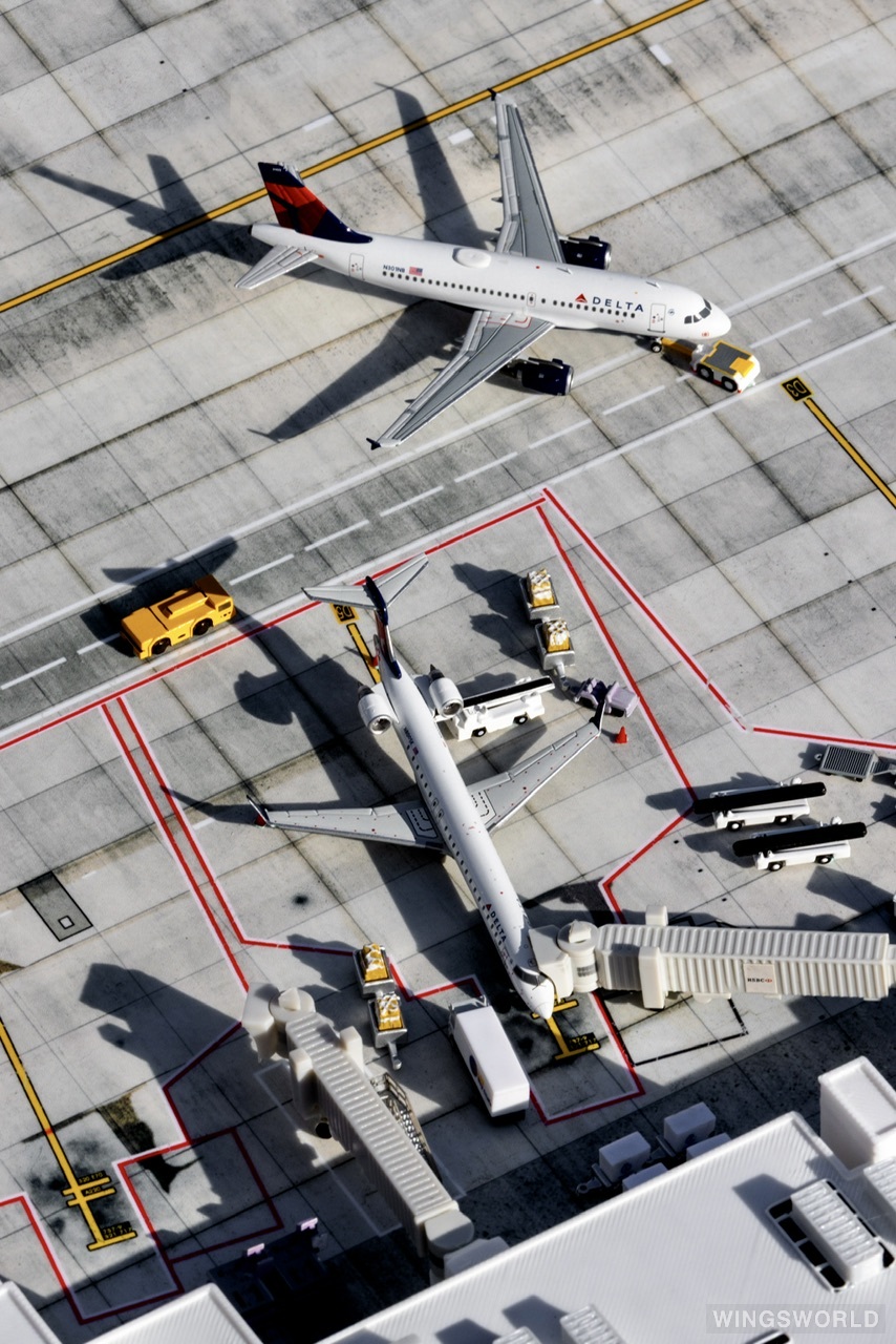 Geminijets 1:400 GJDAL2029 Delta Air Lines 达美航空 Bombardier CRJ900 N800SK
