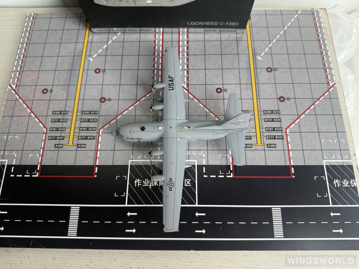 Geminijets 1:200 G2AFO1296 USAF 美国空军 Lockheed C-130 Hercules 89-9106
