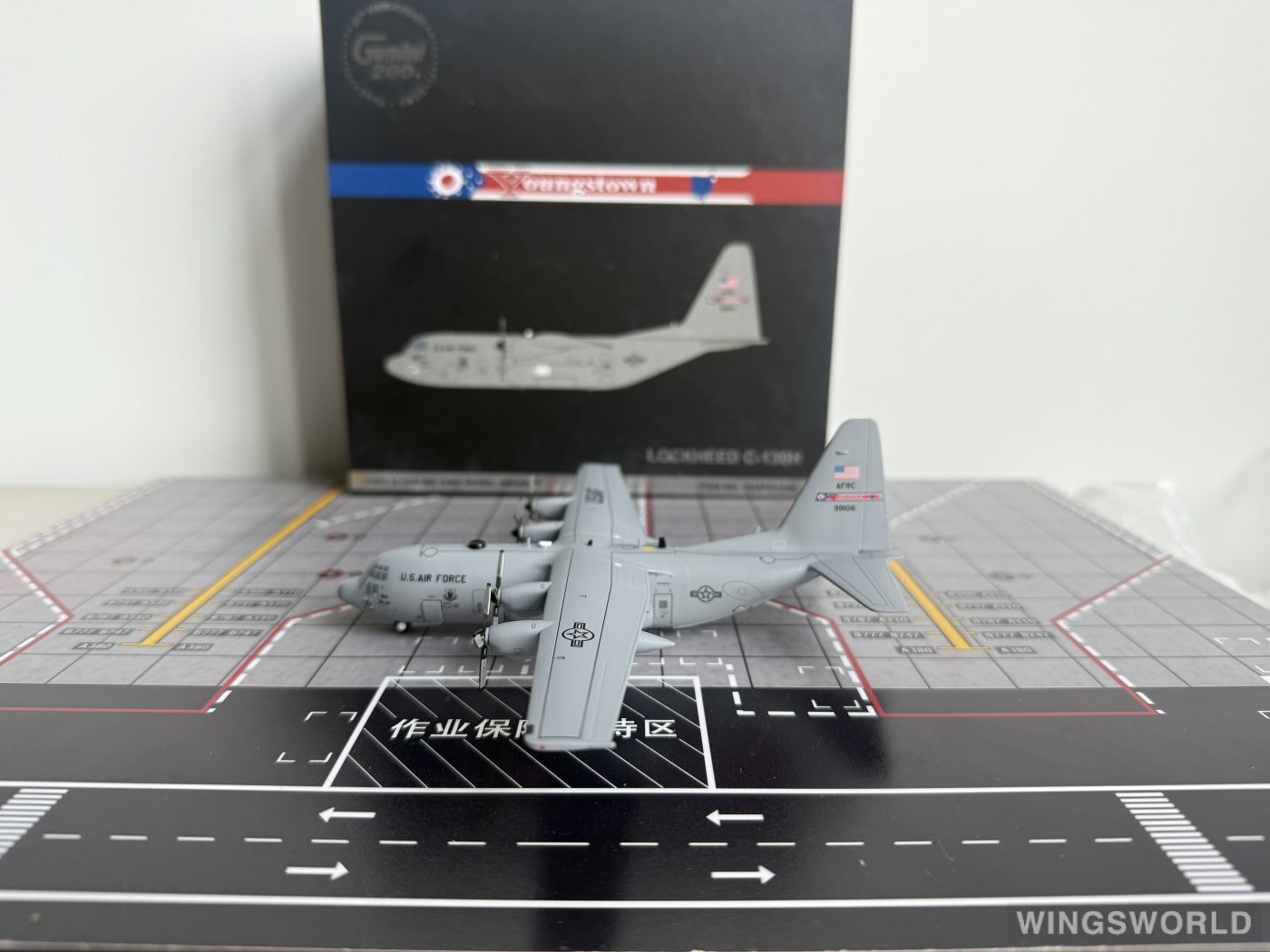 Geminijets 1:200 G2AFO1296 USAF 美国空军 Lockheed C-130 Hercules 89-9106