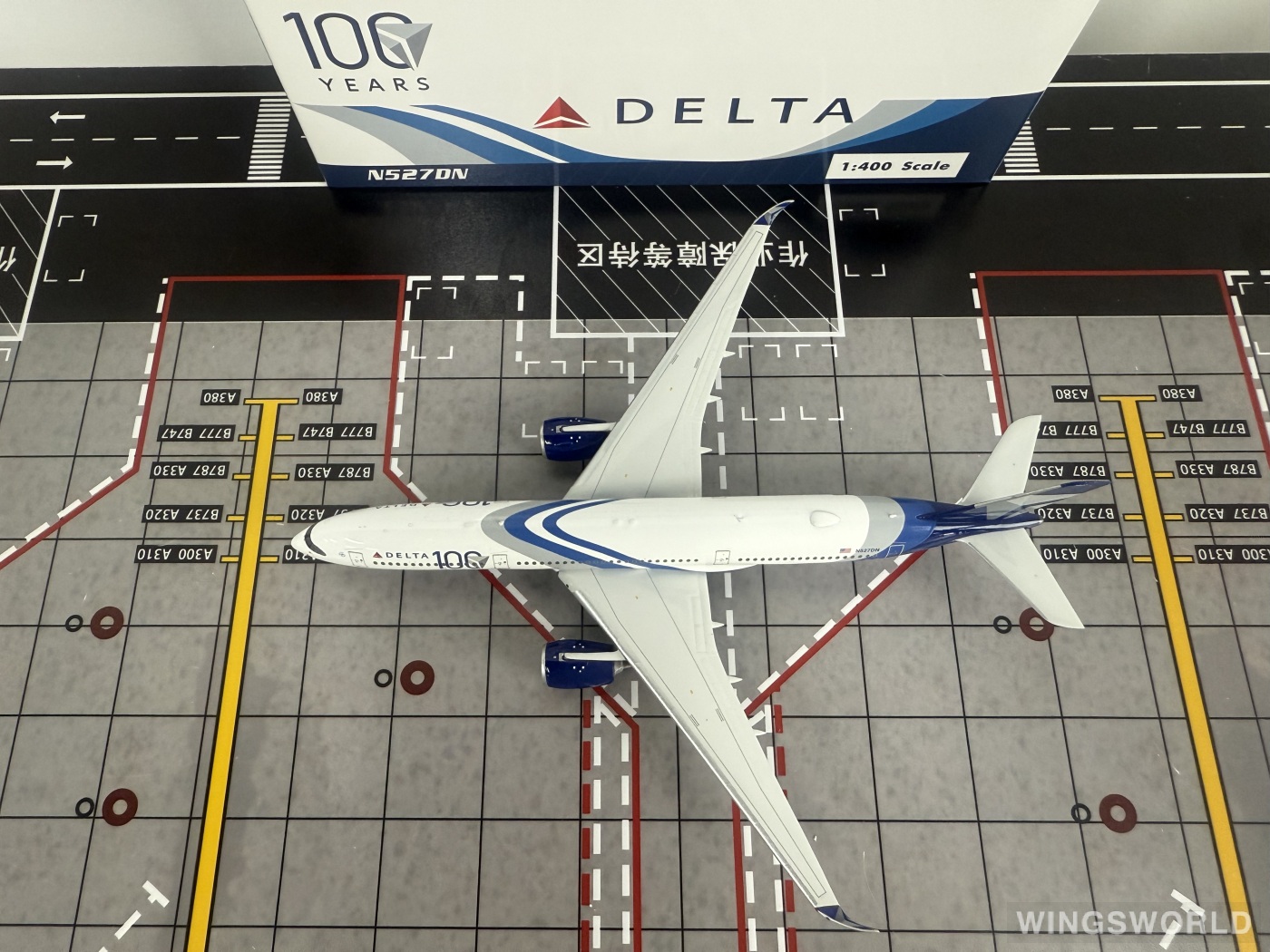 Phoenix 1:400 PH04641 Delta Air Lines 达美航空 Airbus A350-900 N527DN