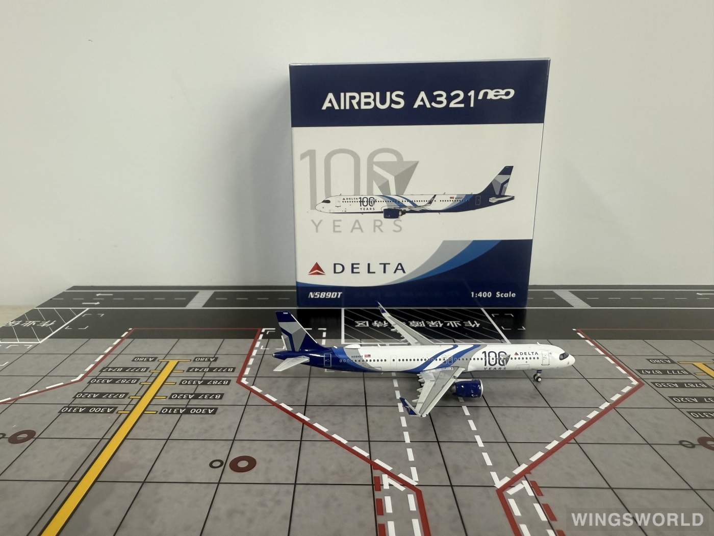 Phoenix 1:400 PH04639 Delta Air Lines 达美航空 Airbus A321neo N589DT