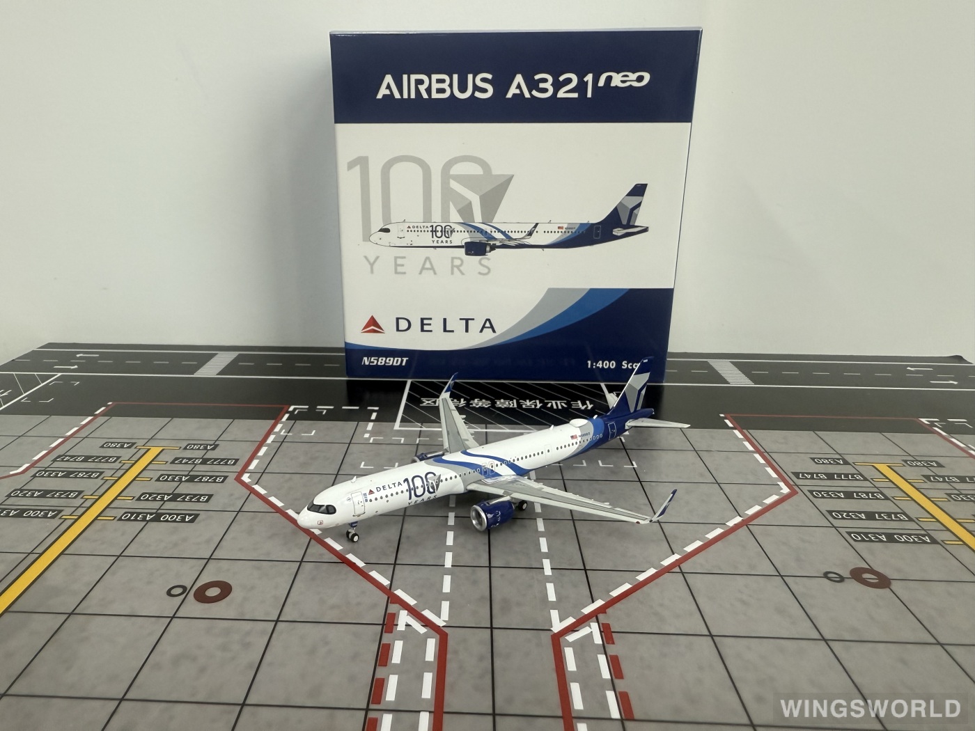 Phoenix 1:400 PH04639 Delta Air Lines 达美航空 Airbus A321neo N589DT