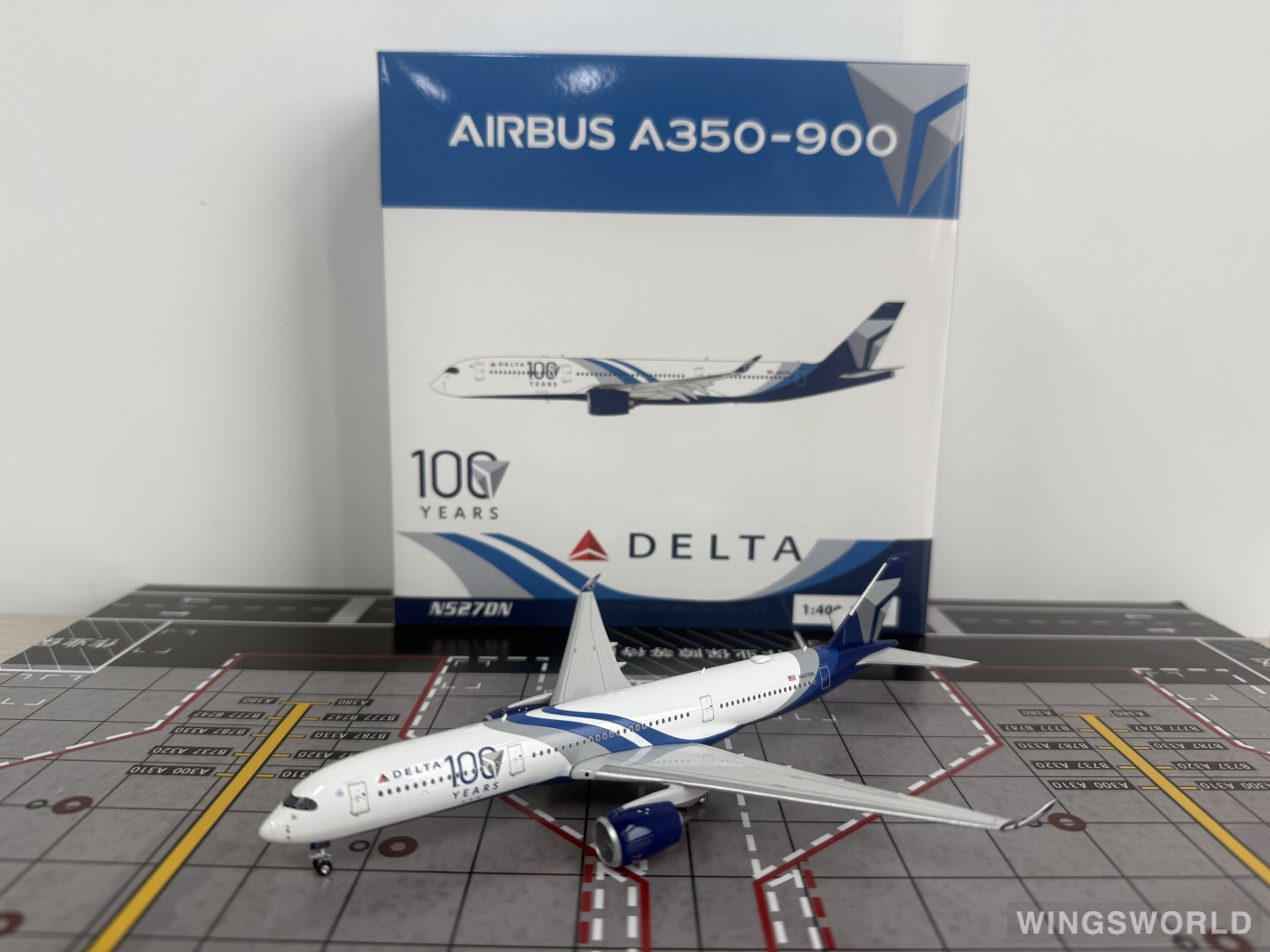 Phoenix 1:400 PH04641 Delta Air Lines 达美航空 Airbus A350-900 N527DN
