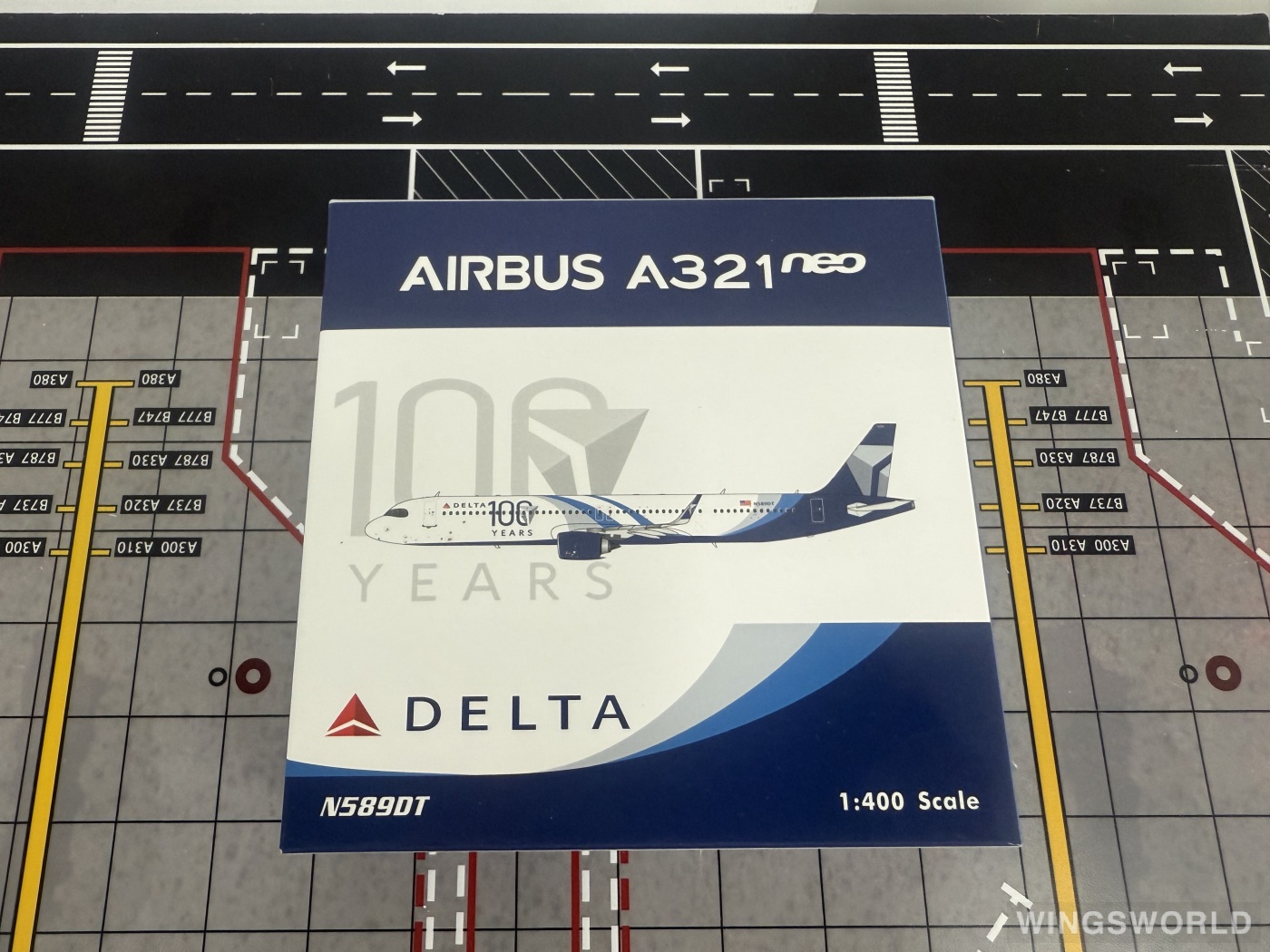 Phoenix 1:400 PH04639 Delta Air Lines 达美航空 Airbus A321neo N589DT