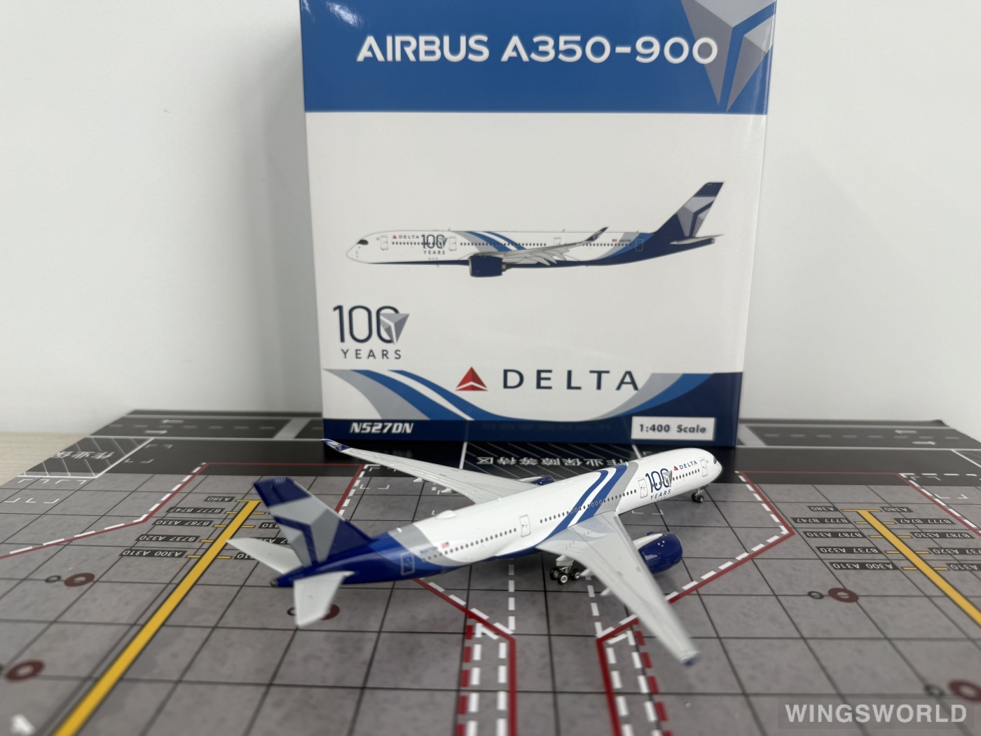 Phoenix 1:400 PH04641 Delta Air Lines 达美航空 Airbus A350-900 N527DN