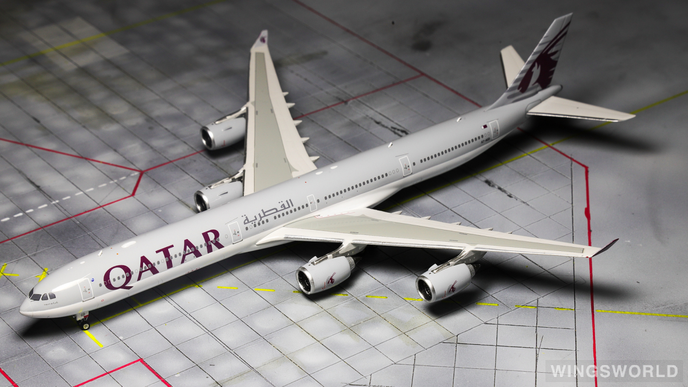 Phoenix 1:400 Airbus A340-600 Qatar 卡塔尔航空PH11561 A7-AGD