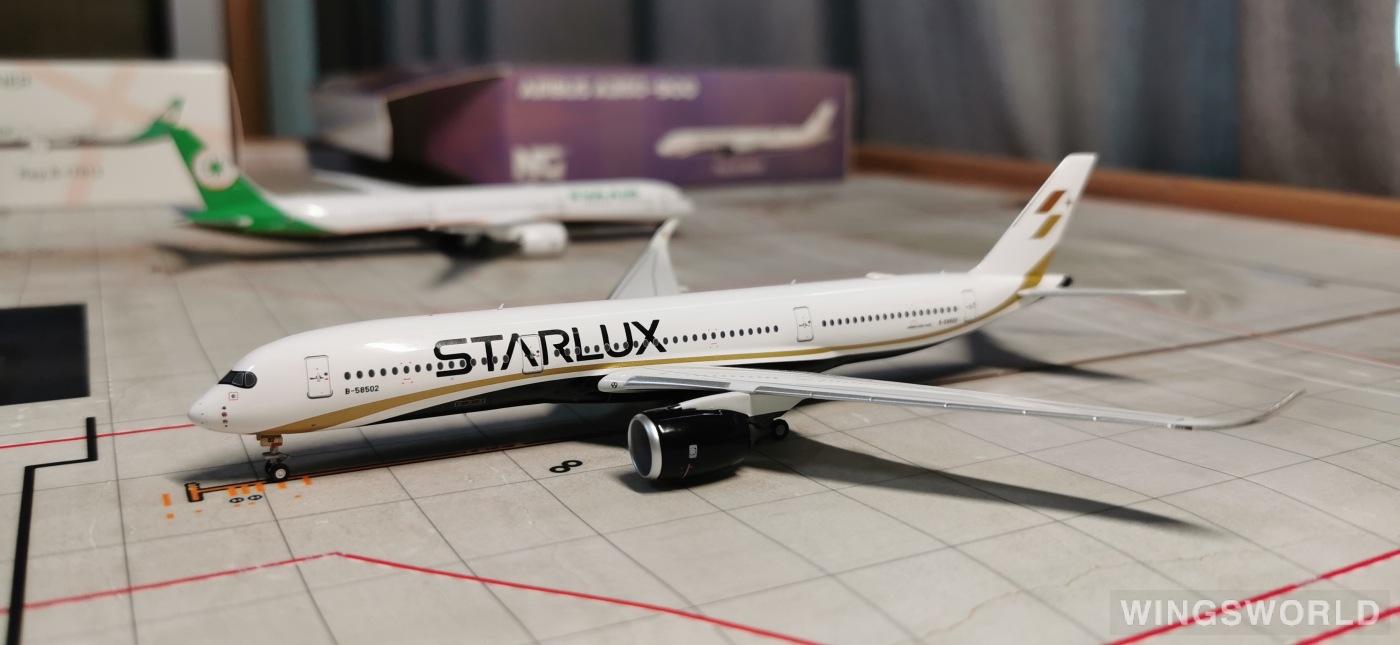 NGmodels 1:400 NG39049 Starlux Airlines 星宇航空  Airbus A350-900 B-58502