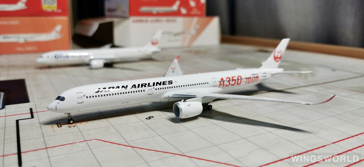 NGmodels 1:400 NG57012 Japan Airlines 日本航空 Airbus A350-1000 JA01WJ