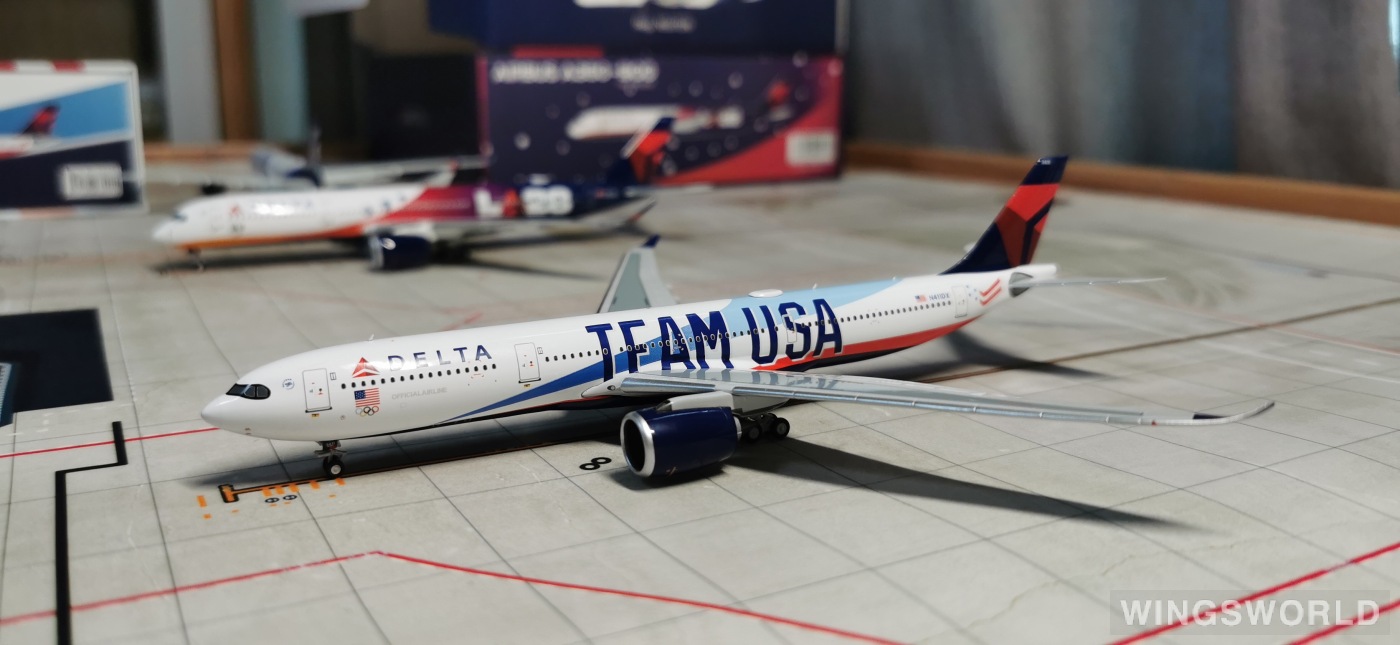 NGmodels 1:400 NG68001 Delta Air Lines 达美航空 Airbus A330-900neo N411DX