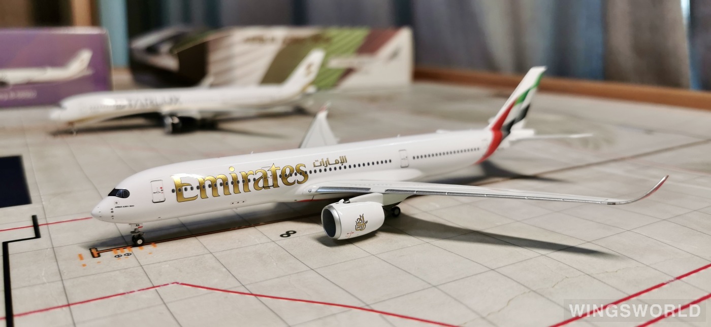 NGmodels 1:400 NG39072 Emirates 阿联酋航空 Airbus A350-900 A6-EXA