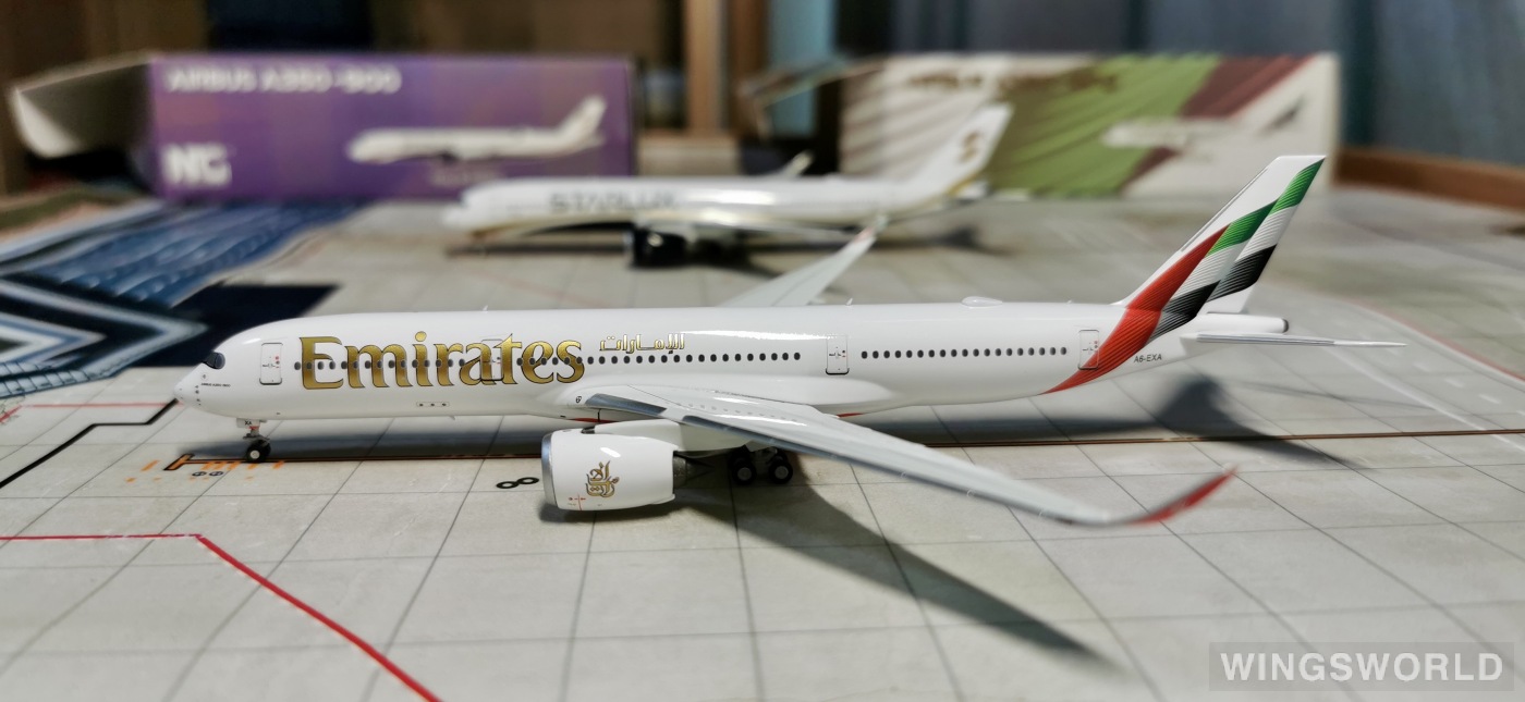 NGmodels 1:400 NG39072 Emirates 阿联酋航空 Airbus A350-900 A6-EXA