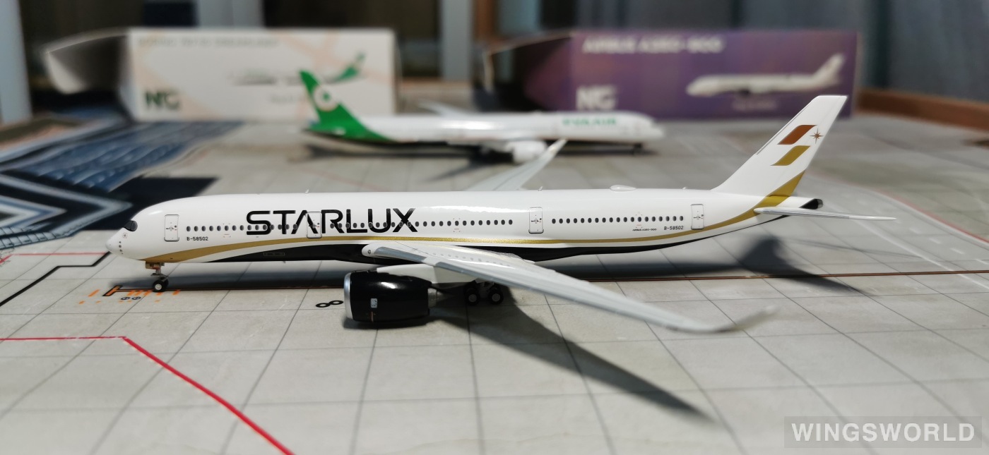 NGmodels 1:400 Airbus A350-900 Starlux Airlines 星宇航空