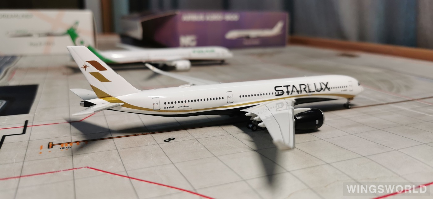 NGmodels 1:400 NG39049 Starlux Airlines 星宇航空  Airbus A350-900 B-58502