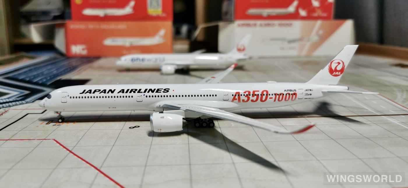 NGmodels 1:400 NG57012 Japan Airlines 日本航空 Airbus A350-1000 JA01WJ
