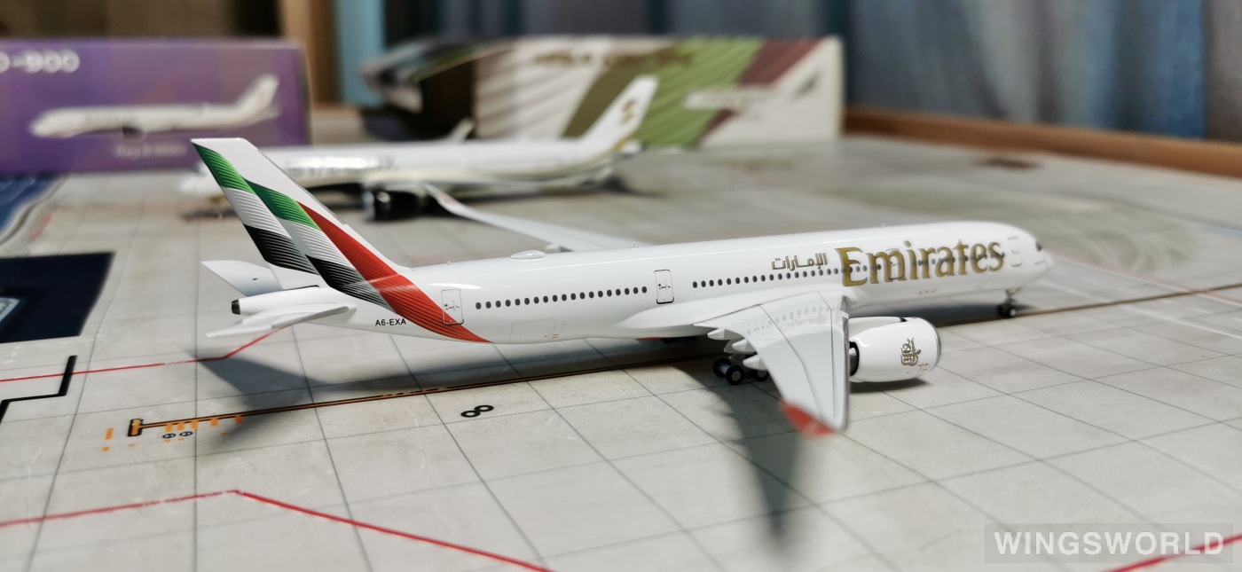 NGmodels 1:400 NG39072 Emirates 阿联酋航空 Airbus A350-900 A6-EXA