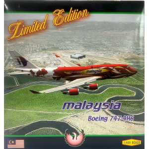 Malaysia Airlines 马来西亚航空 Boeing 747-400 9M-MPD  PH10058 Phoenix 1:400