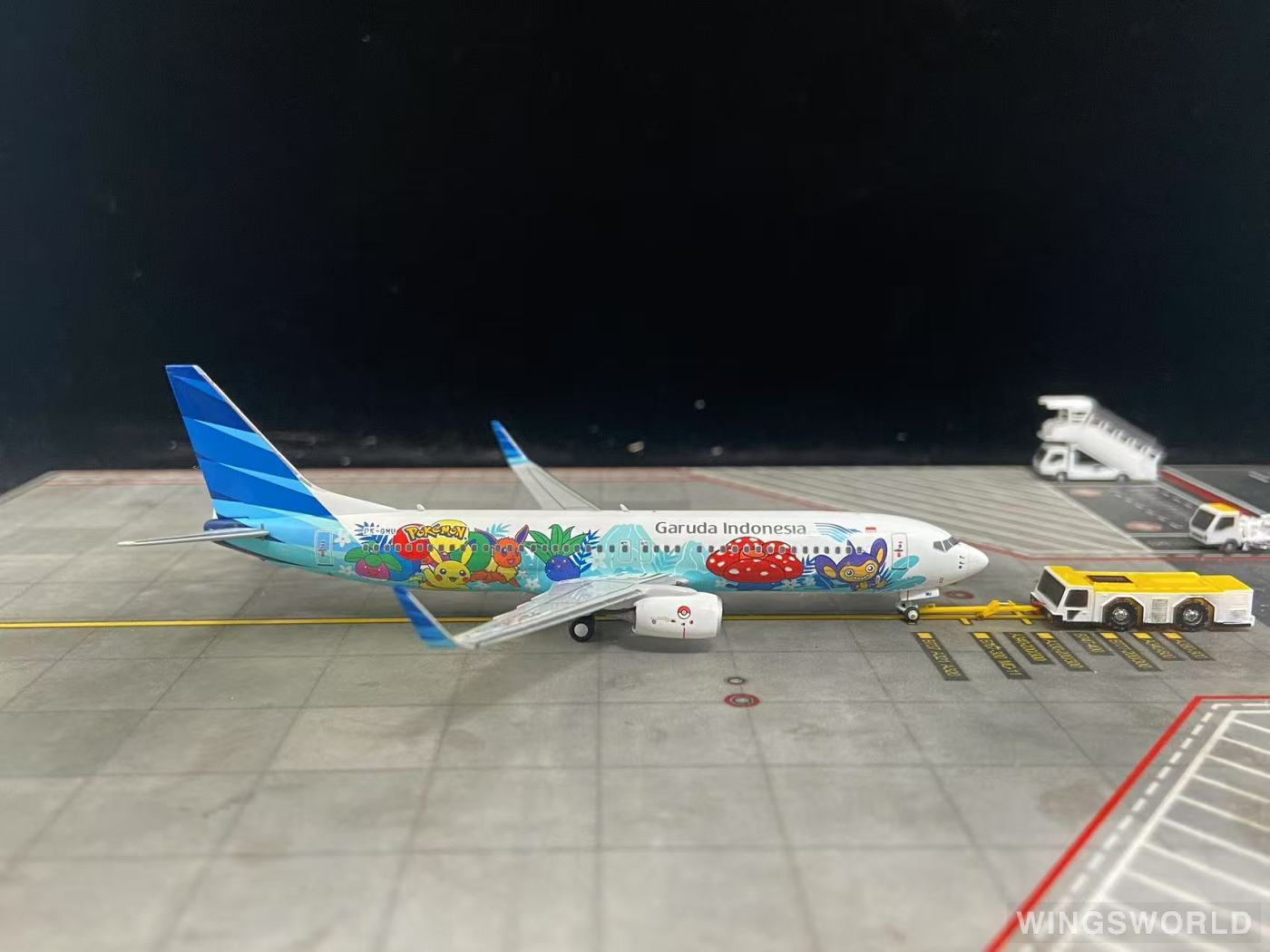 NGmodels 1:400 NG58229 Garuda Indonesia 印度尼西亚鹰航 Boeing 737-800 PK-GMU