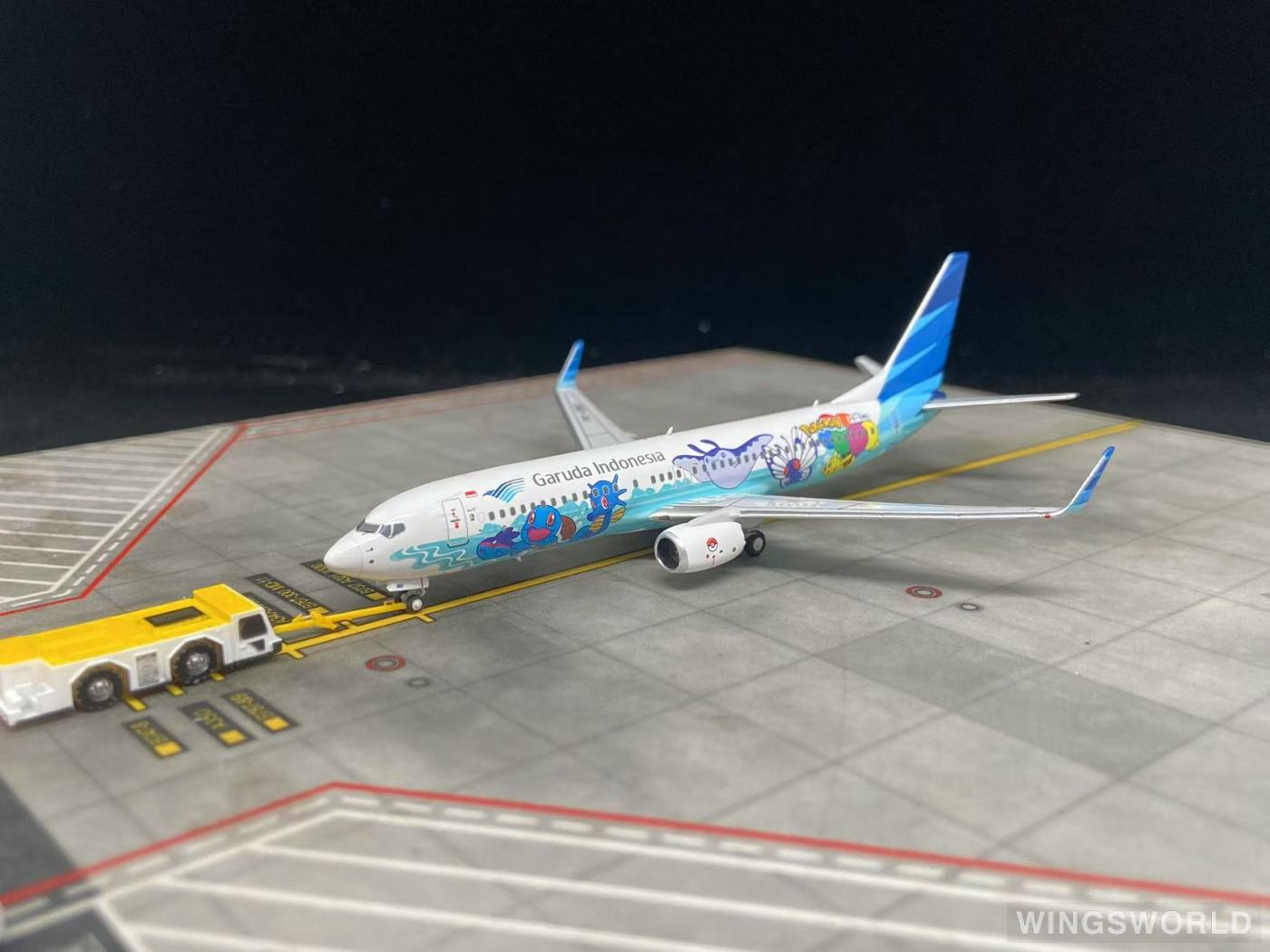 NGmodels 1:400 NG58229 Garuda Indonesia 印度尼西亚鹰航 Boeing 737-800 PK-GMU
