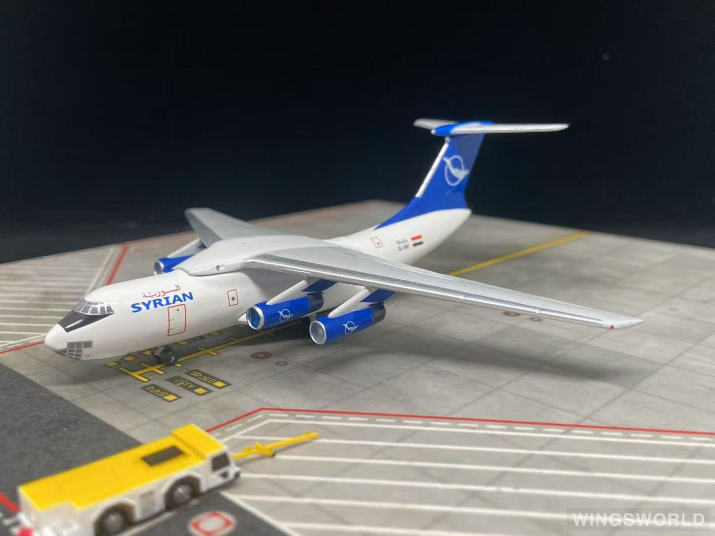 AeroClassics 1:400 Ilyushin Il-76 Syrian Air 叙利亚航空AC411402 YK