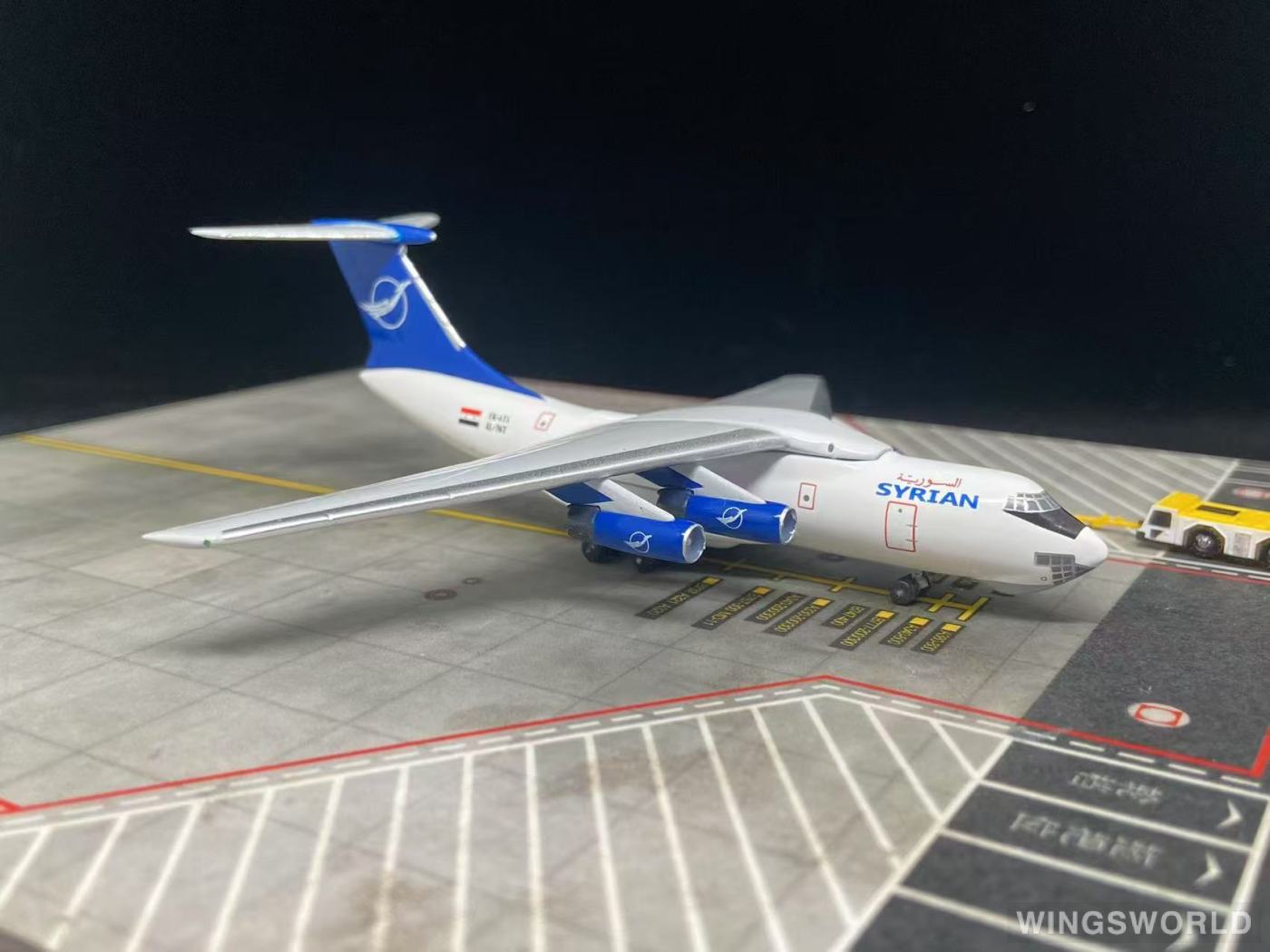 AeroClassics 1:400 AC411402 Syrian Air 叙利亚航空 Ilyushin Il-76 YK-ATA