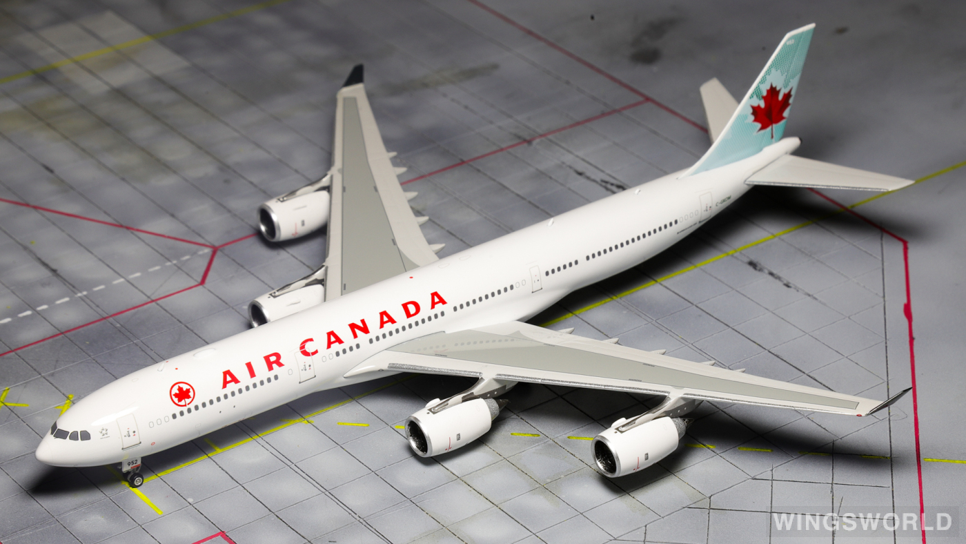 Phoenix 1:400 PH12002 Air Canada 加拿大航空 Airbus A340-500 C-GKOM