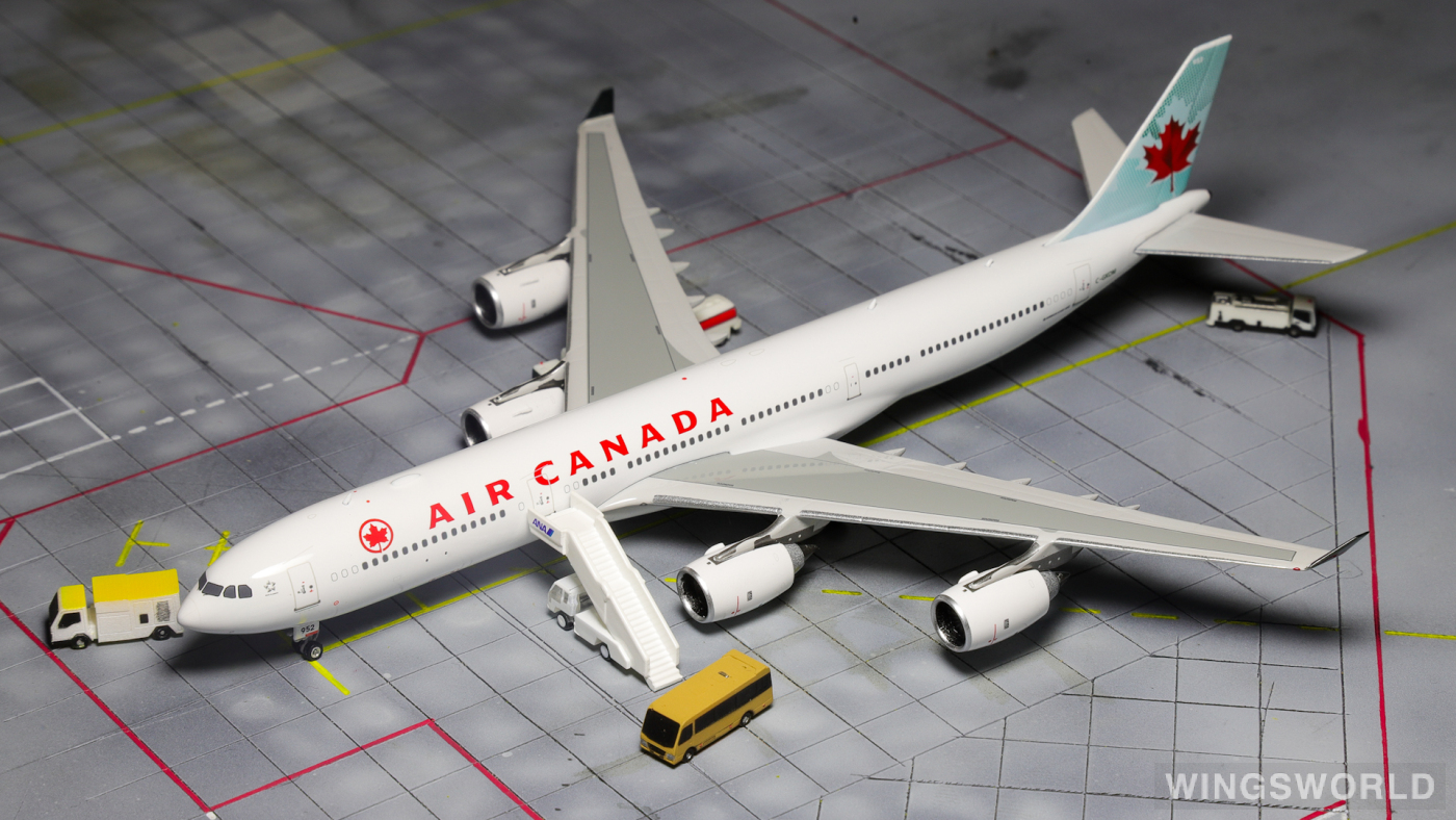 Phoenix 1:400 PH12002 Air Canada 加拿大航空 Airbus A340-500 C-GKOM
