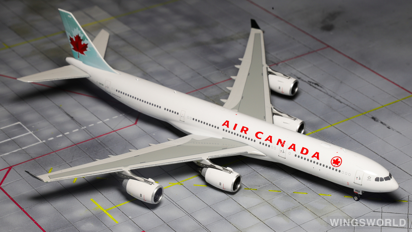 Phoenix 1:400 PH12002 Air Canada 加拿大航空 Airbus A340-500 C-GKOM