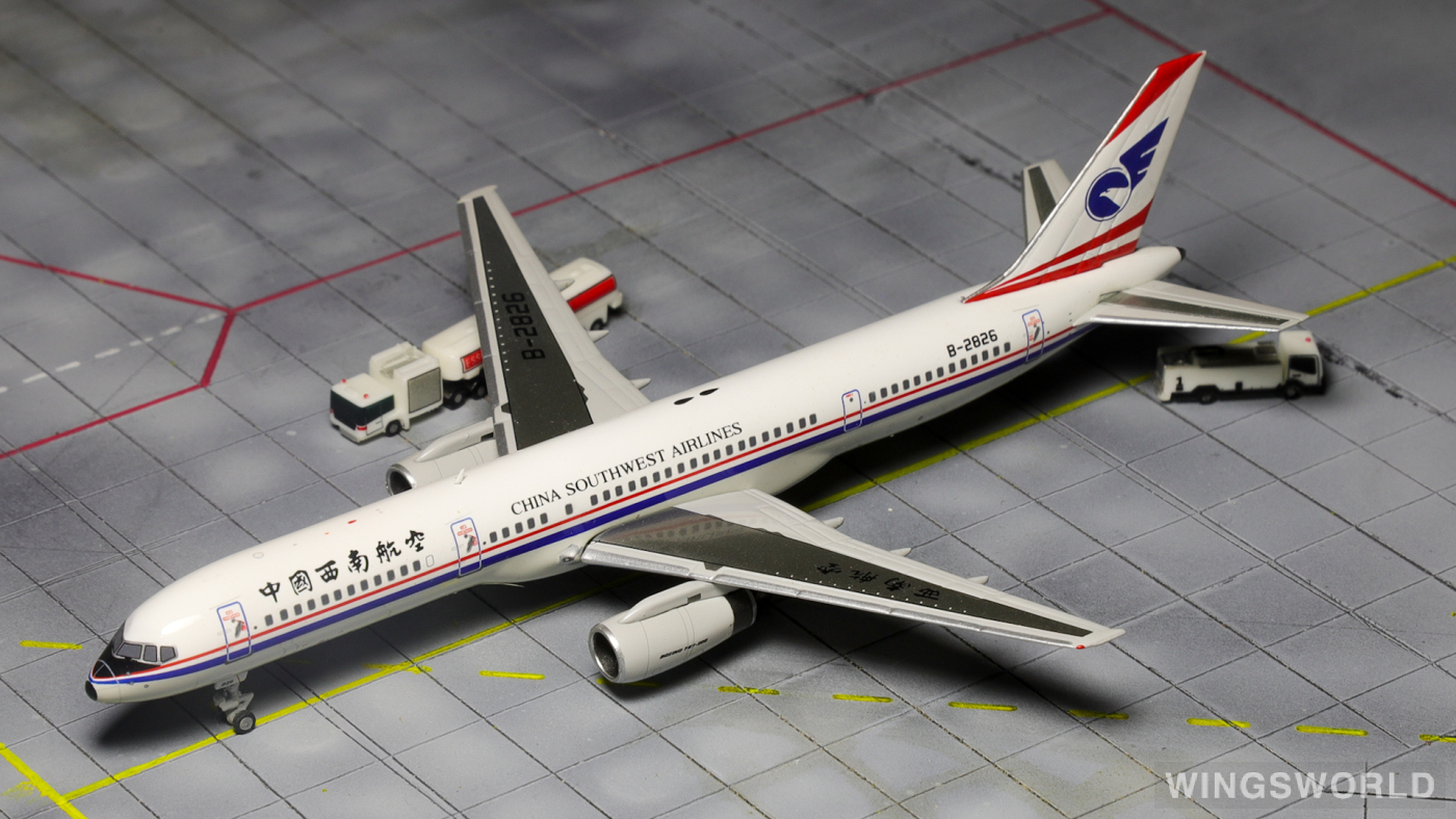 希少 中国西南航空公司 ボーイング 737 ボーイング 757 模型 当時物