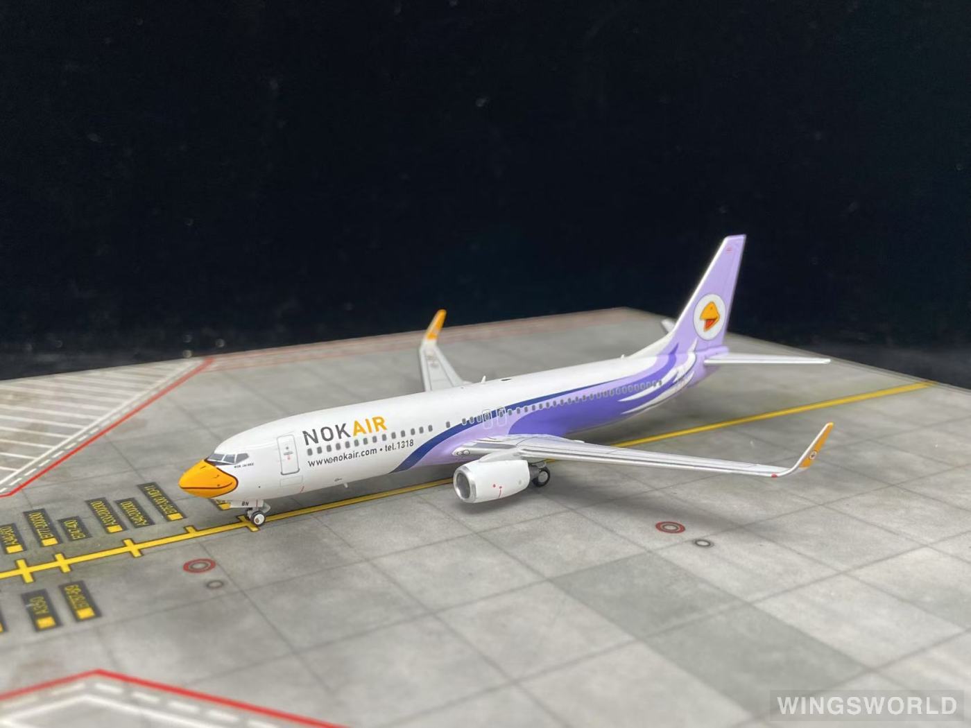 Pandamodel 1:400 PM62516 Nok Air 皇雀航空 Boeing 737-800 HS-DBN