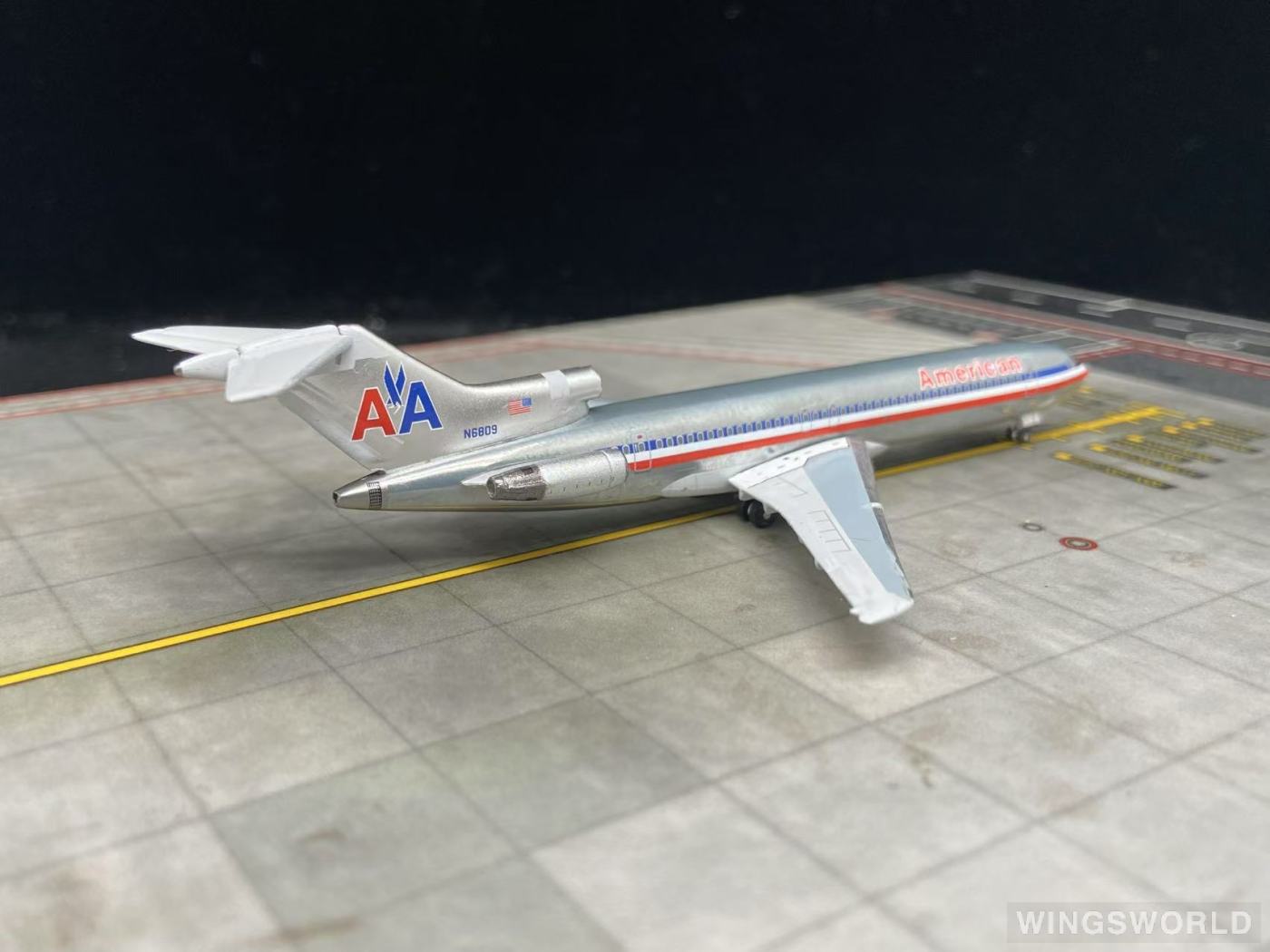 AeroClassics 1:400 BBX41665 American Airlines 美国航空 Boeing 727-200 N6809