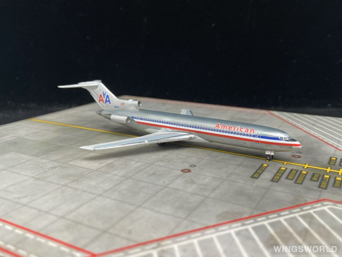 AeroClassics 1:400 BBX41665 American Airlines 美国航空 Boeing 727-200 N6809