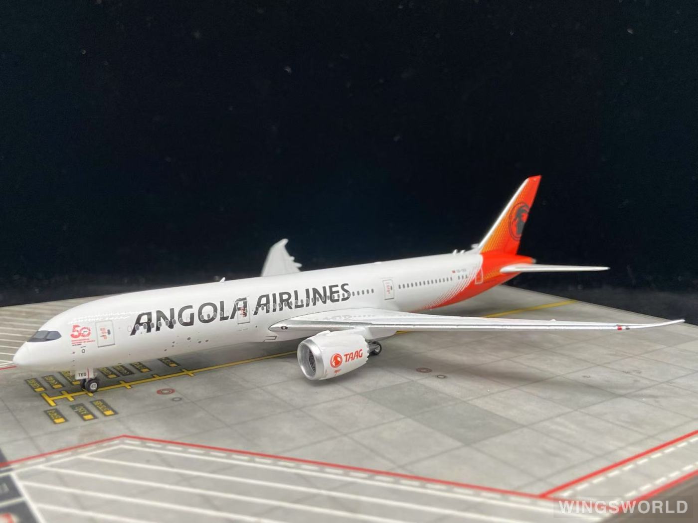 Phoenix 1:400 PH11992 TAAG Angola Airlines 安哥拉航空 Boeing 787-9 D2-TEQ