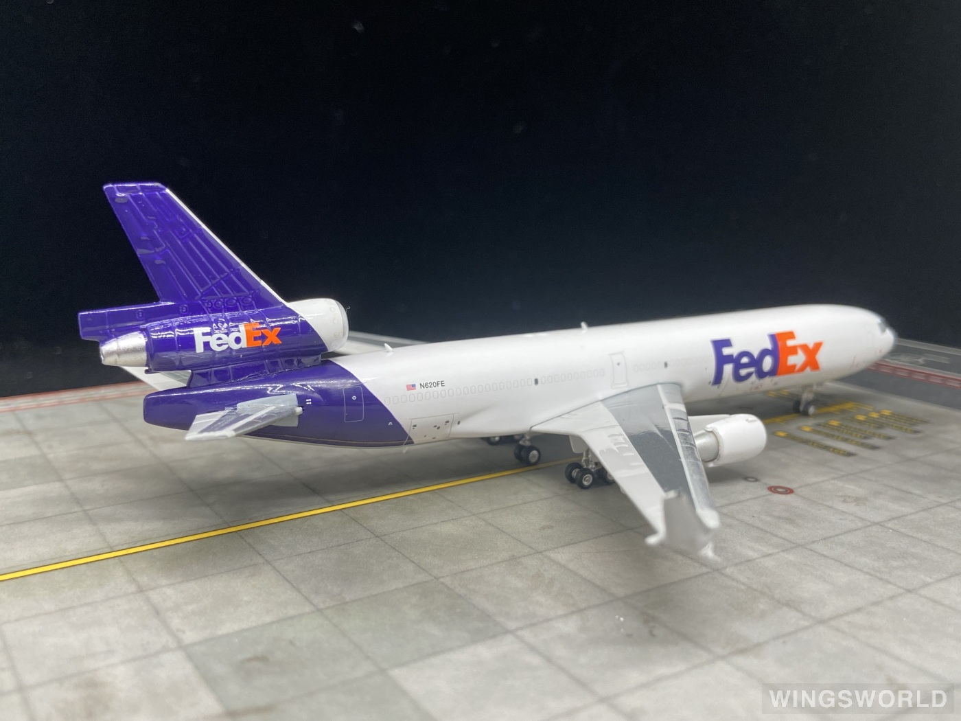 Phoenix 1:400 PH04644 FedEx 联邦快递 McDonnell Douglas MD-11 N620FE