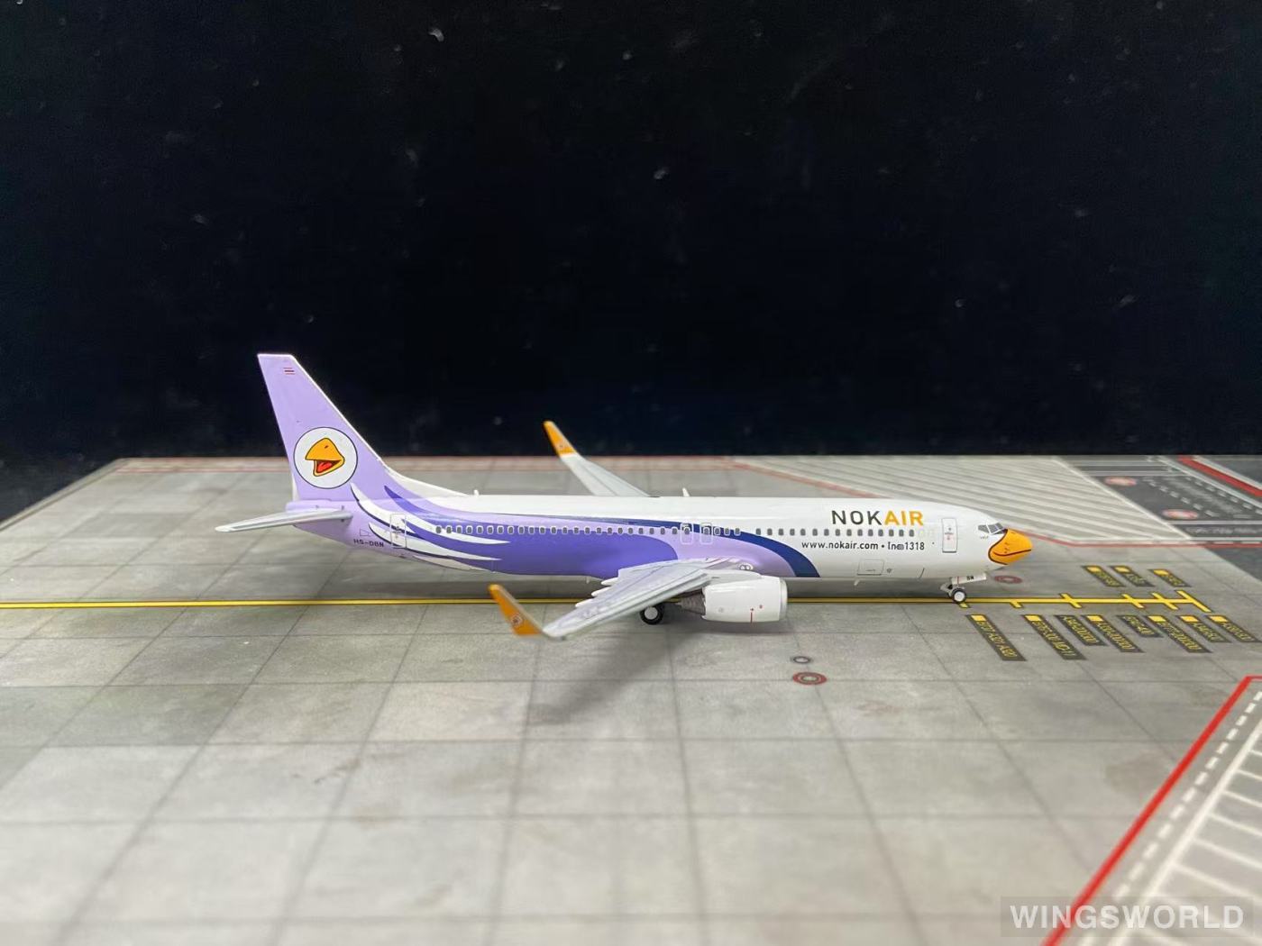 Pandamodel 1:400 PM62516 Nok Air 皇雀航空 Boeing 737-800 HS-DBN