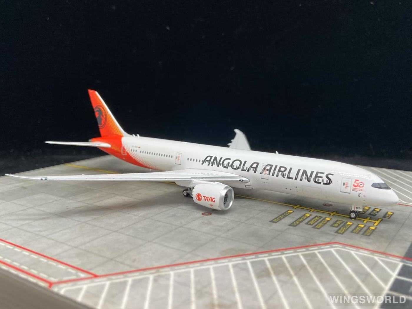 Phoenix 1:400 PH11992 TAAG Angola Airlines 安哥拉航空 Boeing 787-9 D2-TEQ
