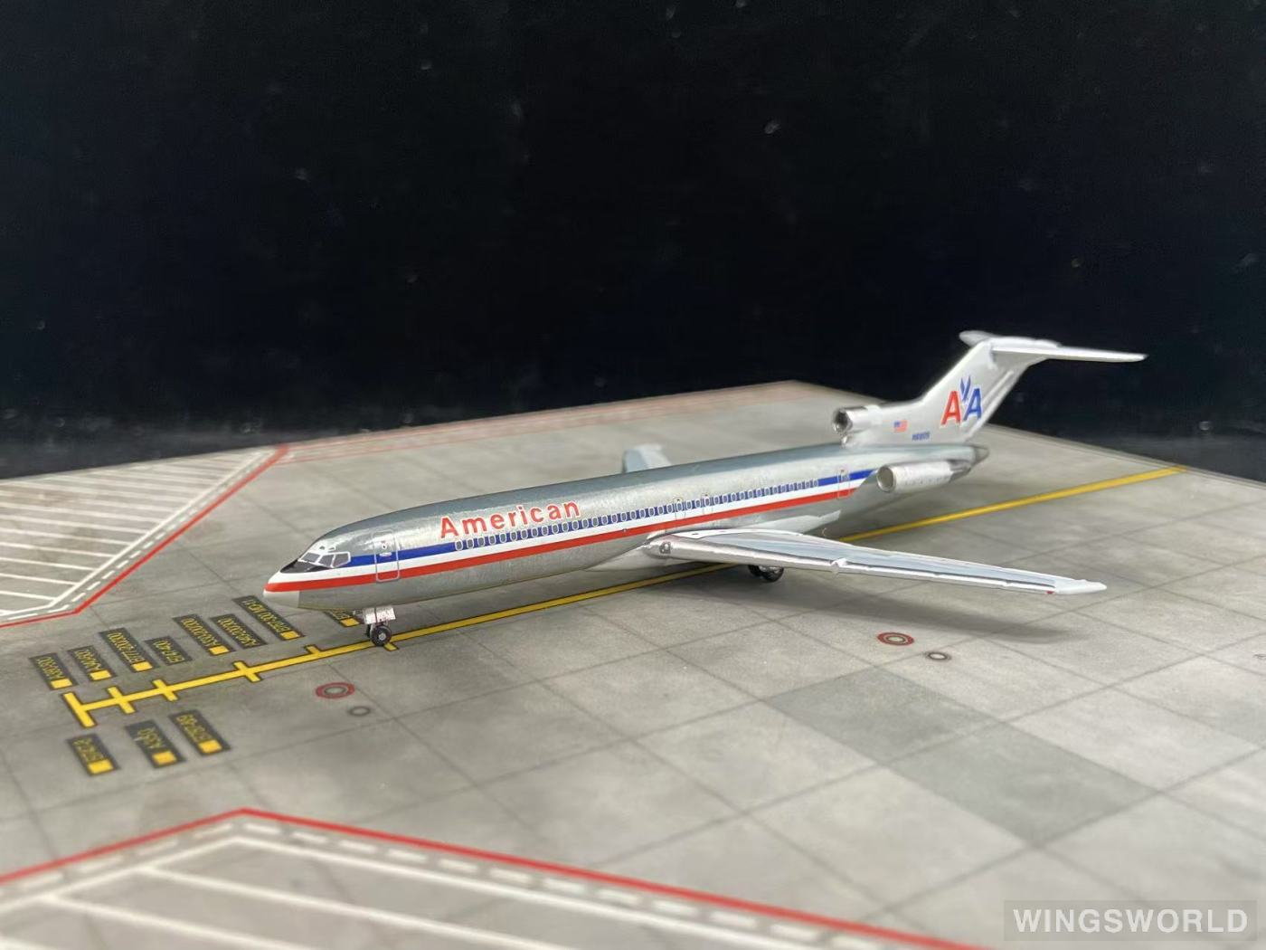 AeroClassics 1:400 BBX41665 American Airlines 美国航空 Boeing 727-200 N6809