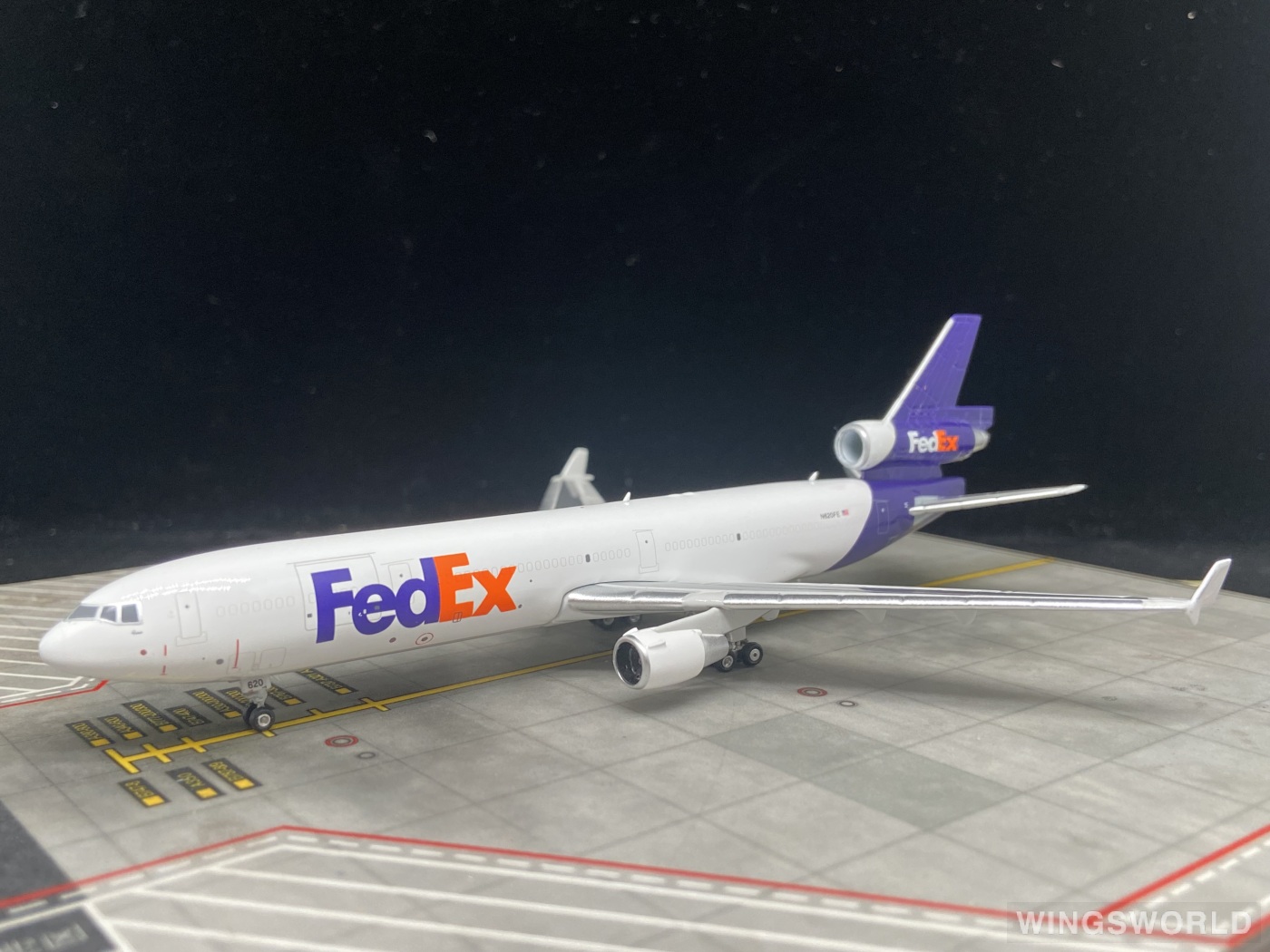 Phoenix 1:400 PH04644 FedEx 联邦快递 McDonnell Douglas MD-11 N620FE