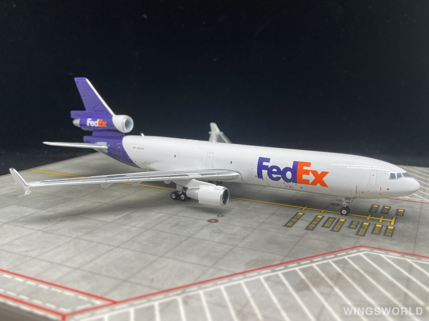 Phoenix 1:400 PH04644 FedEx 联邦快递 McDonnell Douglas MD-11 N620FE